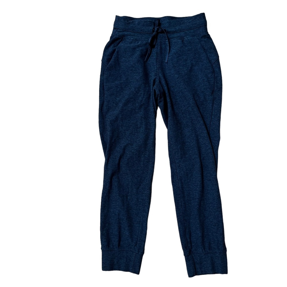 Lululemon Ready to Rulu Jogger Pants Crop Heathered True Navy / Black Size 2